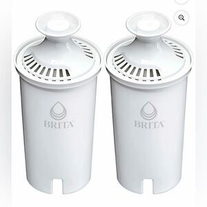 Brita Standard Water Filter, BPA-Free, Includes 2 Filters